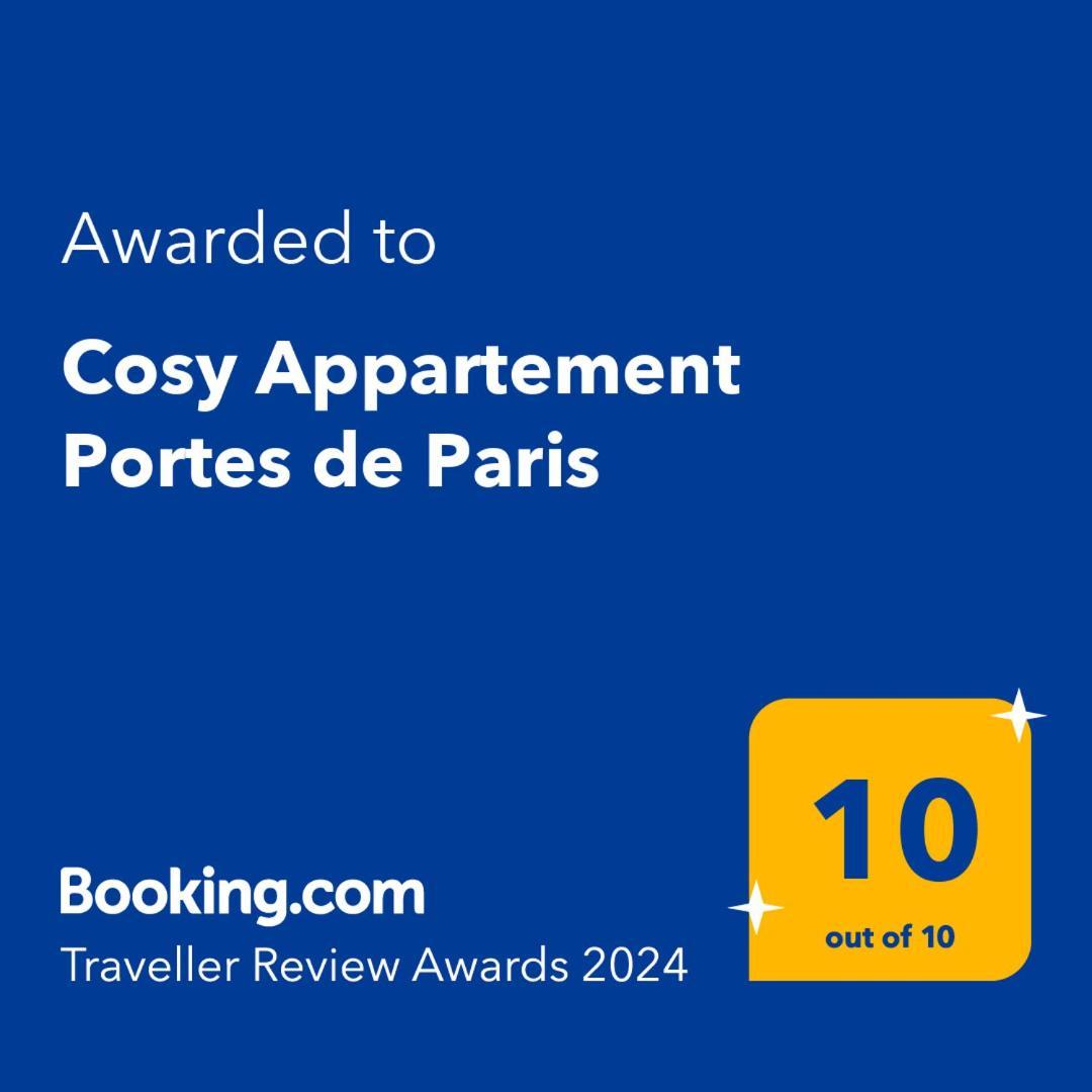 Cosy Appartement Portes De Paris Обервилье Экстерьер фото
